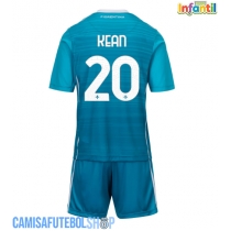 Camisa de time de futebol Fiorentina Moise Kean #20 Replicas 3º Equipamento Infantil 2025-26 Manga Curta (+ Calças curtas)